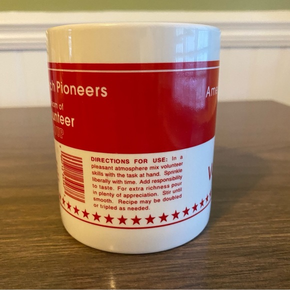 1990s Campbell’s Soup Spoof “cream of Volunteer” Coffee Mug - Ameritech Pioneers - Picture 4 of 6